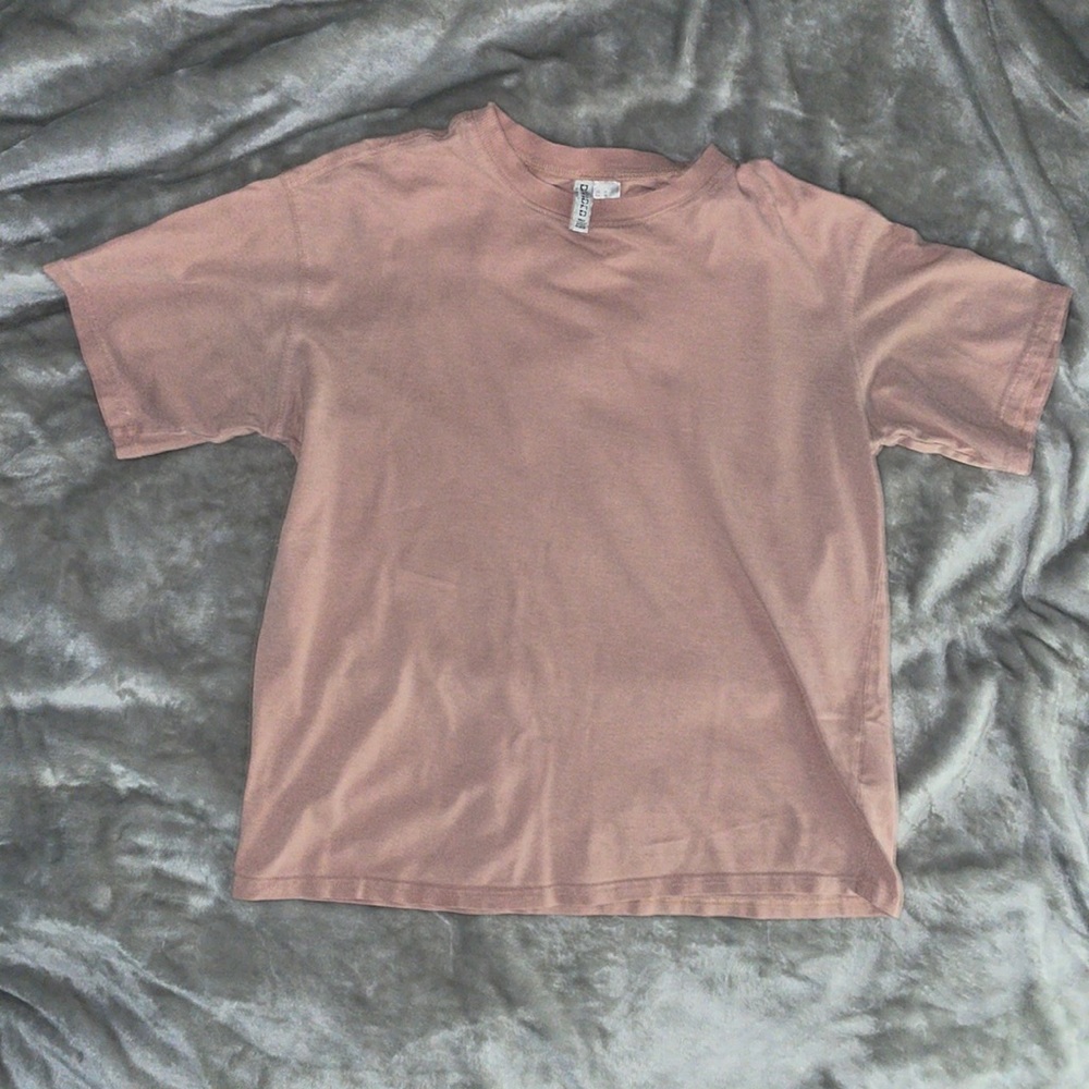 H&M Pink Short Sleeve T-Shirt Size XS